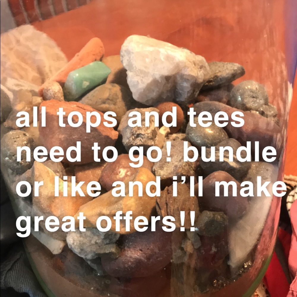 bundle tops and i’ll make great offers!!!